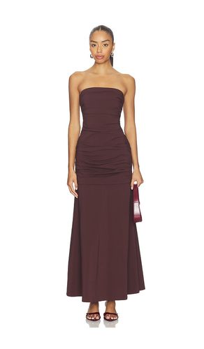 ROBE LONGUE BUSTIER FRONCÉE en . Taille M. Also en S, XL - St. Agni - Modalova