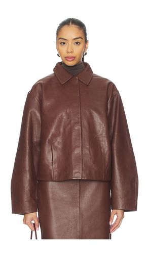 VESTE COCON EN CUIR en . Taille S. Also en M - St. Agni - Modalova