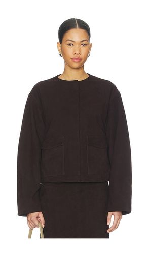 BOMBER COCOON EN DAIM en . Taille S. Also en M, L - St. Agni - Modalova