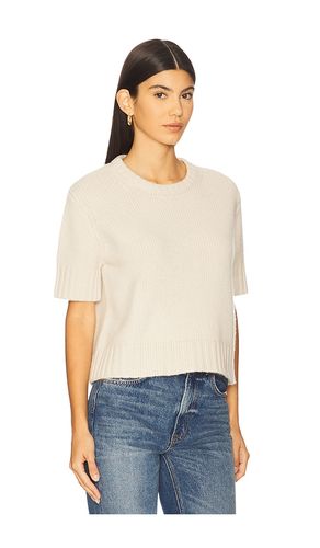 PULL À MANCHES COURTES EN GROSSE MAILLE en . Taille S. Also en M - Soft Goat - Modalova
