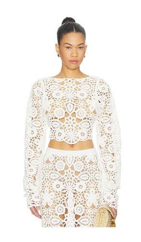 Tala Crochet Top en . Taille S. Also en XS, M, L - SNDYS - Modalova