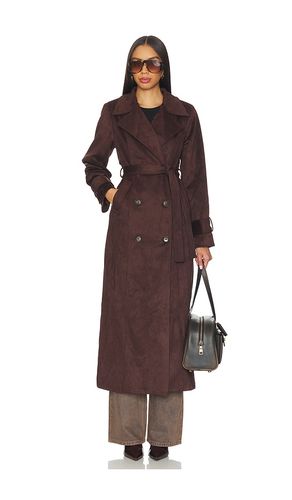 TRENCH SUTTON FAUX SUEDE en . Taille S. Also en XS - SNDYS - Modalova