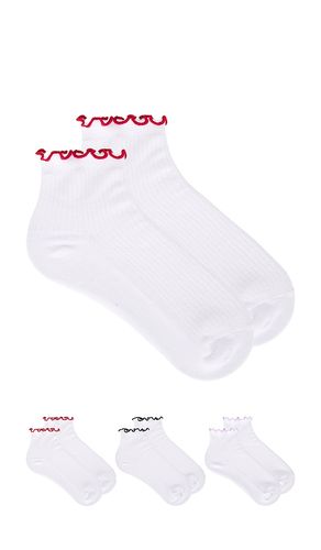 CHAUSSETTES BASSES RUFFLE en - Stems - Modalova