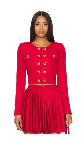 GILET BOUTONNÉ KNIT HEART in . Size XS - self-portrait - Modalova