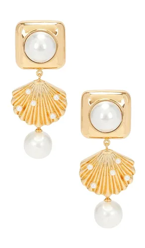 BOUCLES D'OREILLES EARRINGS in - self-portrait - Modalova