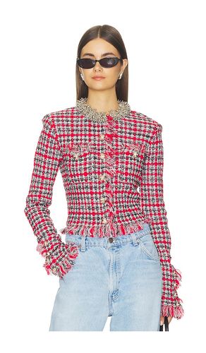 BLOUSON CHECK en . Taille S. Also en XS, M, L - self-portrait - Modalova