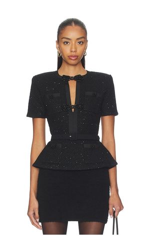 Sequin Knit Top en . Taille S. Also en L - self-portrait - Modalova