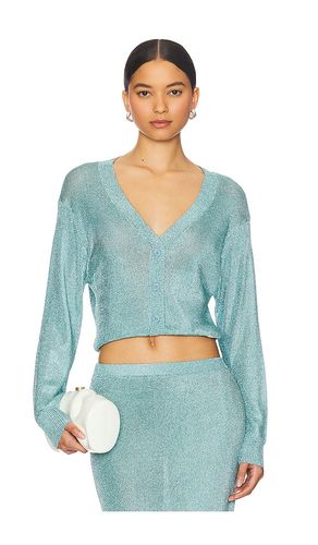 Moni Metallic Cardigan Top in . Size S - SER.O.YA - Modalova