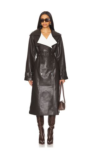 TRENCH ESTELLE VEGAN LEATHER in . Size S, XS, XXS - SER.O.YA - Modalova