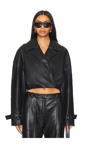 BLOUSON KODA VEGAN LEATHER CROPPED in . Size S, XS - SER.O.YA - Modalova