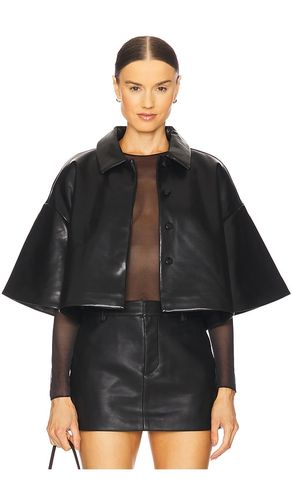 BLOUSON CROPPED IMITATION CUIR ADI in . Size S - SER.O.YA - Modalova