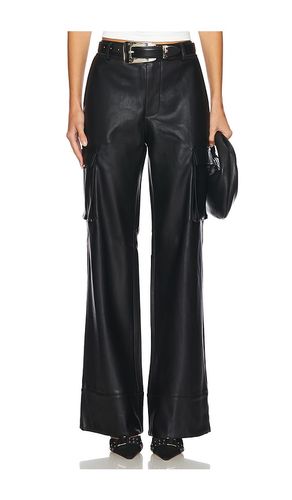 PANTALON CARGO FIFER VEGAN LEATHER LOW RISE en . Taille L. Also en S, XL, XS - SER.O.YA - Modalova
