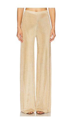 PANTALON EN MAILLE MÉTALLISÉE SHELDON en . Taille L. Also en XS - SEROYA - Modalova