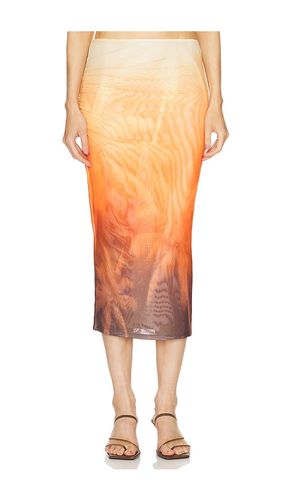 JUPE MIDI EN MESH NIA en . Taille L. Also en M, S - SER.O.YA - Modalova