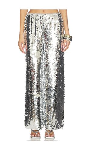 PANTALON NELLA SEQUIN WIDE LEG en . Taille XS. Also en S - SIMONMILLER - Modalova
