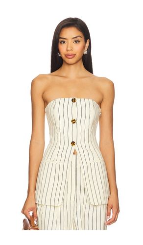 Mori Strapless Linen Top en . Taille 8. Also en 10, 12 - SIMONMILLER - Modalova