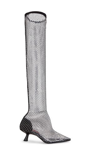 BOTTINES CRYSTAL FISHNET TALL KUKI in . Size 38, 39, 40 - SIMONMILLER - Modalova