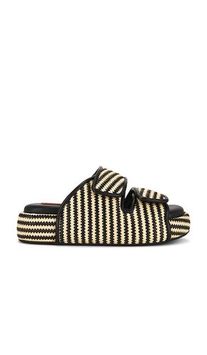 NU-PIED STRIPE RAFFIA CRO en ,. Taille 36. Also en 37, 40 - SIMONMILLER - Modalova