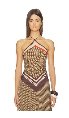 SIR. Cooper Scarf Top en Brown - SIR. - Modalova