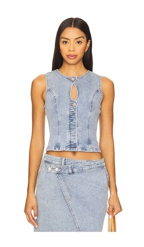 BUSTIER EN DENIM ETCH en . Taille S. Also en XS - SOVERE - Modalova