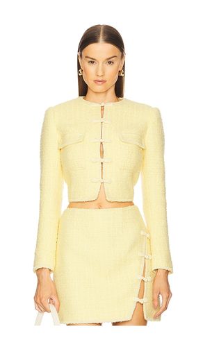 BLOUSON EN TWEED ABBIE in . Size 12 - SAU LEE - Modalova