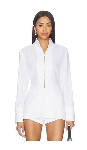 Martina Linen Top en . Taille 2. Also en 8, 12 - SAU LEE - Modalova