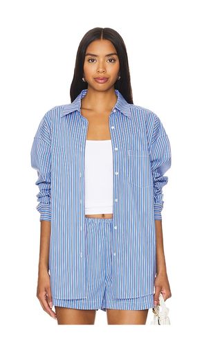 The Jancy Blouse in . Size L, XL - Solid & Striped - Modalova
