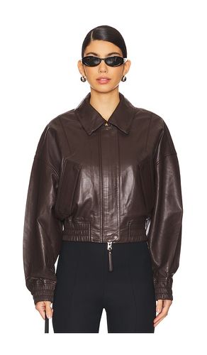 BOMBER EN CUIR ELLA in . Size XS - Shoreditch Ski Club - Modalova