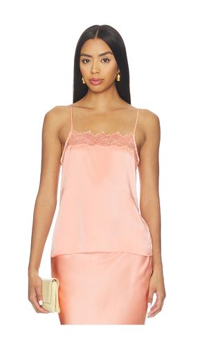 CARACO ENCOLURE CARRÉE AVEC GALON DENTELLE HAYA en . Taille L. Also en M, S - SABLYN - Modalova