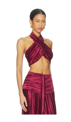 Joelle Plisse Halter Top en . Taille S. Also en M, L - Sonya Moda - Modalova