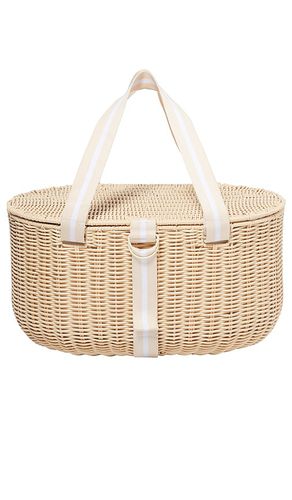 PANIER DE PIQUE-NIQUE LARGE PICNIC BASKET LE WEEKEND NATURAL in - Sunnylife - Modalova