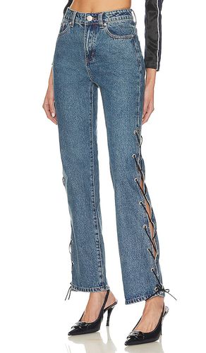 Jayda Lace Up Jean in . Size 24, 27 - superdown - Modalova