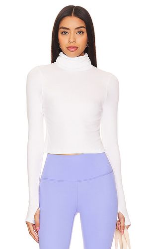 Jackson Rib Cropped Turtleneck Top in . Size M, S, XL - Splits59 - Modalova