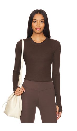 TOP CROPPED CÔTELÉ MANCHES LONGUES LOUISE in . Size M, S - Splits59 - Modalova