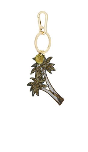 Hand-painted Palm Trees Bag Charm + Keychain en - Solar Eclipse - Modalova