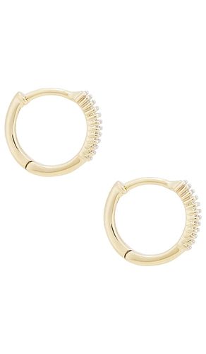 BOUCLES D'OREILLES BAGUETTE en - STONE AND STRAND - Modalova