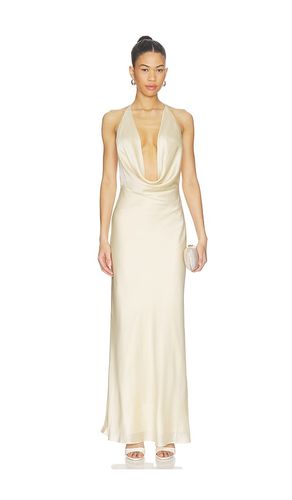 ROBE CHIFFON HALTER en . Taille 32. Also en 34, 36, 38, 40 - ROTATE - Modalova