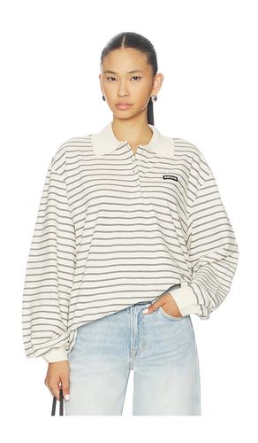 Pique Long Sleeve Polo en . Taille S. Also en - ROTATE - Modalova