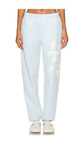 PANTALON SWEAT TAKE A DEEP BREATH in . Size M/L, S/M, XS - The Mayfair Group - Modalova