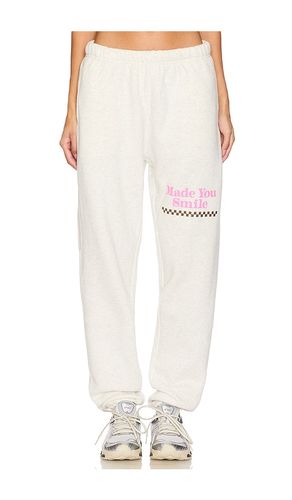 PANTALON SWEAT MADE YOU SMILE in . Size S/M, XL, XS - The Mayfair Group - Modalova