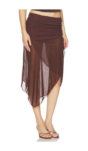 JUPE MIDI ZINNIA en . Taille S. Also en - Tiger Mist - Modalova