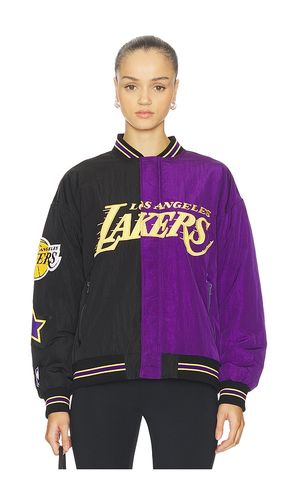 X REVOLVE Lakers Multi Logo Bomber en . Taille S. Also en L, XL - Terez - Modalova