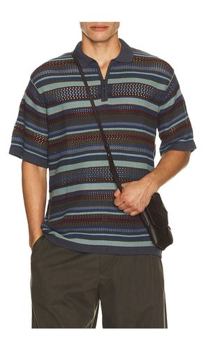 Striped Knit Polo en . Taille S. Also en M, L - thisisneverthat - Modalova