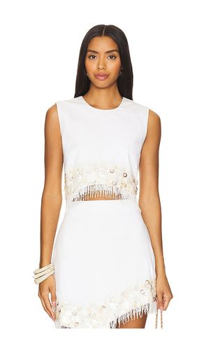 Antonella Shell Beaded Top en . Taille 0. Also en 10, 2, 4, 8 - AMUR - Modalova