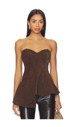 TOP PÉPLUM AUGUSTA en . Taille 4. Also en 0, 2, 6, 00 - AMUR - Modalova