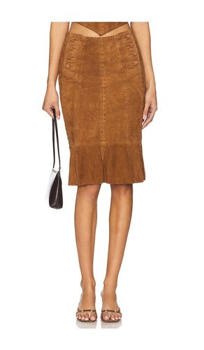 JUPE MIDI HANDKERCHIEF in . Size M, S, XL - Understated Leather - Modalova