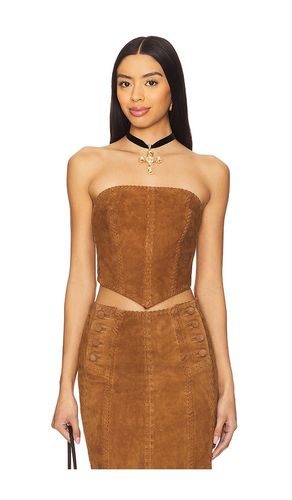 BUSTIER HANDKERCHIEF in . Size S, XL, XS - Understated Leather - Modalova