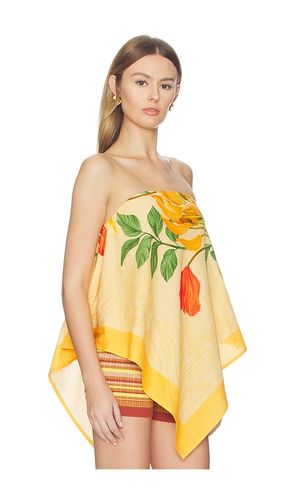 High-low Linen Scarf Blouse en ,. Taille S. Also en - Verandah - Modalova