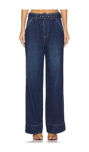 JAMBES LARGES TAILLE HAUTE TAYLOR in -. Size 31 - Veronica Beard - Modalova