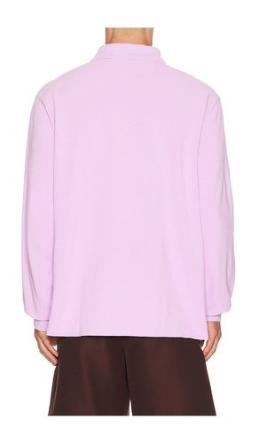 Long Sleeve Pique Polo en . Taille 1. Also en 2, 3, 4 - vowels - Modalova